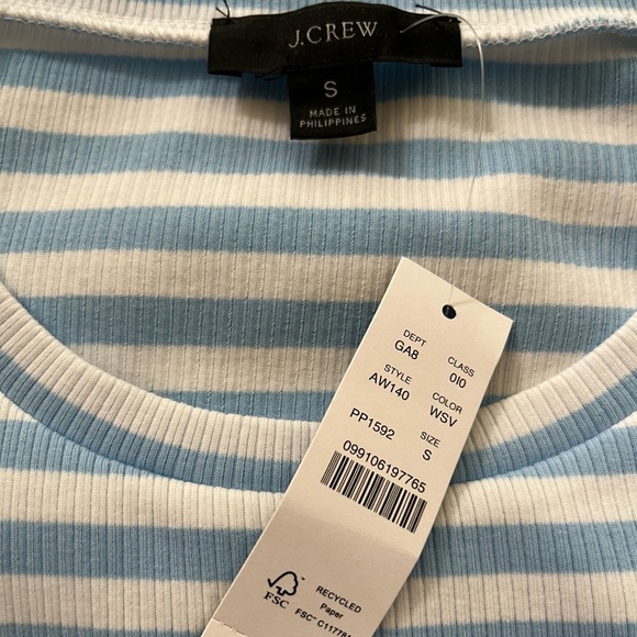 J. Crew Sleeveless Stretch Knit Top with Ruffle Sleeves size M and NWT size S - Picture 6 of 8